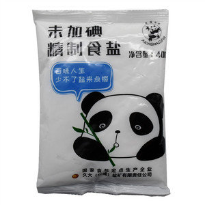 熊猫牌未加碘精制食盐