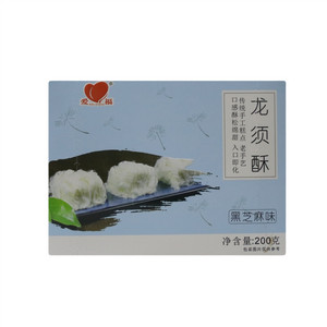 黑芝麻味龙须酥
