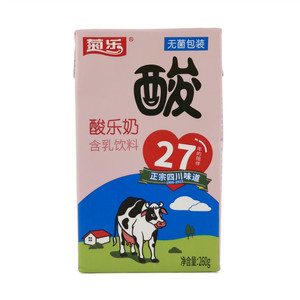 菊乐酸乐奶含乳饮料