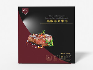 南秦岭黑椒菲力牛排