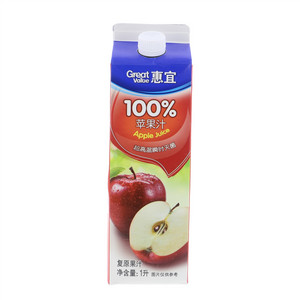 惠宜100%苹果汁（复原果汁）