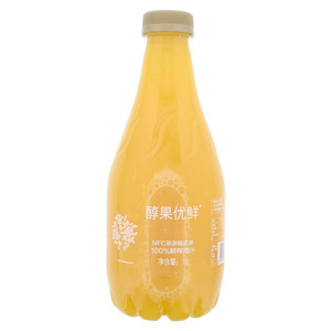 醇果优鲜100%鲜榨橙汁