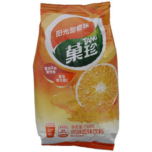 菓珍阳光甜橙味风味固体饮料