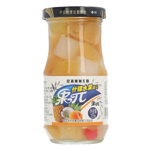 果兀什锦水果罐头