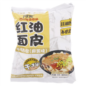 阿宽红油面皮麻酱味（方便面皮）袋