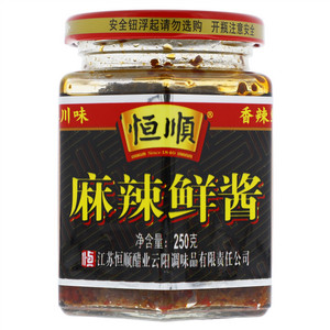 恒顺麻辣鲜酱