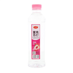 顶真紫都蜜桃苏打水（标签）