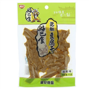 徽记好巴食泡椒味豆腐干