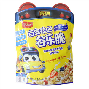 皇麦世家百变校巴酸奶水果燕麦谷乐脆