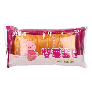 贝佳顿紫薯酱面包