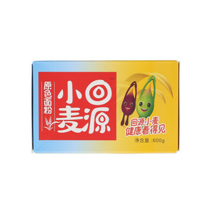 回源小麦黑面粉