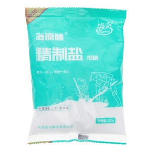 HAIWAN海湾海原味加碘精制盐
