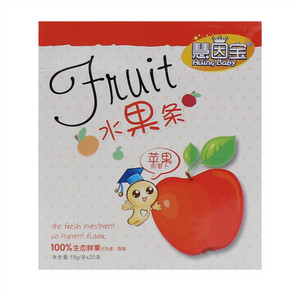 慧因宝水果条苹果胡萝卜