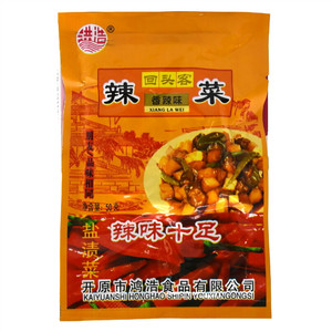 洪浩回头客香辣味辣菜