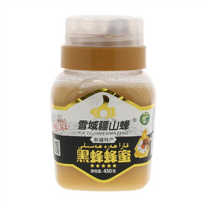 雪域疆山峰黑蜂巢蜜
