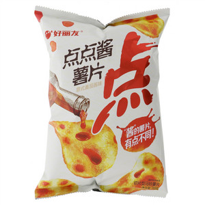 好丽友意式番茄酱味点点酱薯片