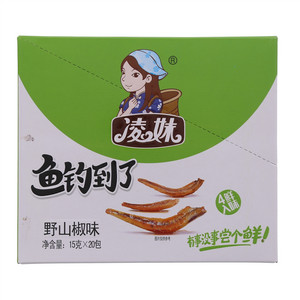 凌味鱼钓到了野山椒味