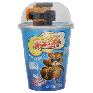 乐彩猫牛奶味造型饼干