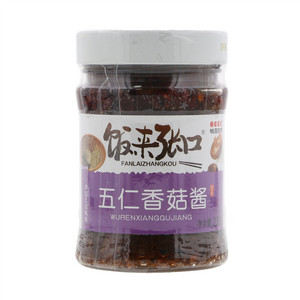 桃园建民五仁香菇酱