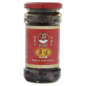 陆酱军原味油制辣豆酱