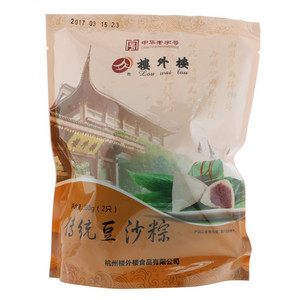 楼外楼传统豆沙粽300g