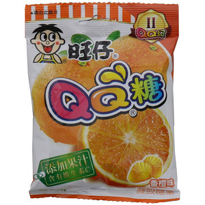 旺仔QQ糖香橙味凝胶糖果