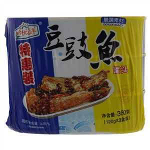 珍优鲜特惠装豆豉鱼