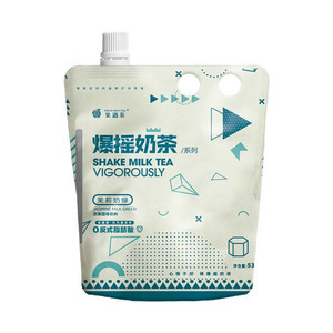 果遇茶茉莉奶绿