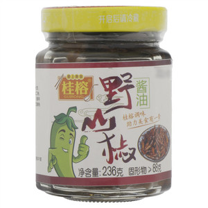 桂荣酱油野山椒