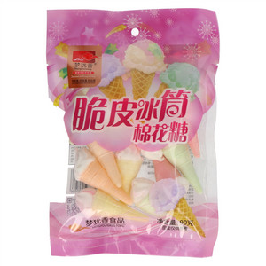 梦犹香Mengyouxiang脆皮冰筒棉花糖