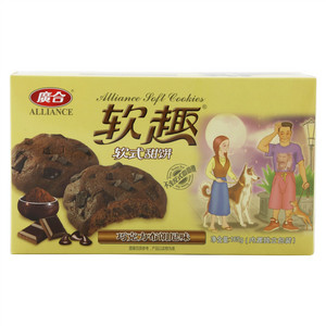 廣合软趣巧克力布朗尼味软式甜饼