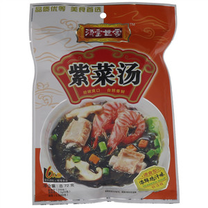 汤宝世家浓鲜鸡汁味紫菜汤