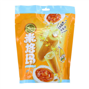 徐福记米格玛咸蛋黄味夹心米果卷