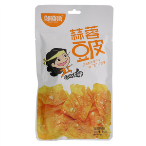 邬辣妈蒜蓉豆皮（膨化豆制品）