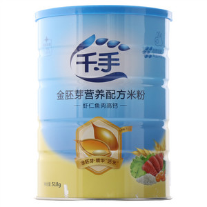 千手虾仁鱼肉高钙金胚芽营养配方米粉