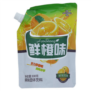 浩生鲜橙味果味固体饮料