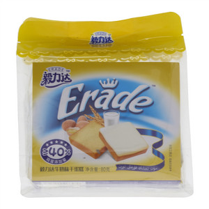 毅力达牛奶味干蛋糕