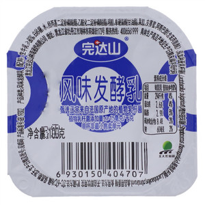 完达山风味发酵乳
