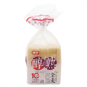 桃李全麦醇熟切片面包