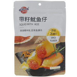 蜡笔小新鲜爽香辣味带籽鱿鱼仔