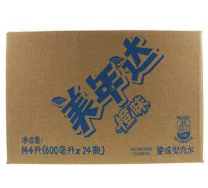 美年达橙味果味型汽水14.4升（600毫升×24瓶）MiRiNDA ORANGE FLAVOR 