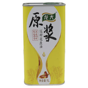 龙大原浆压榨花生油