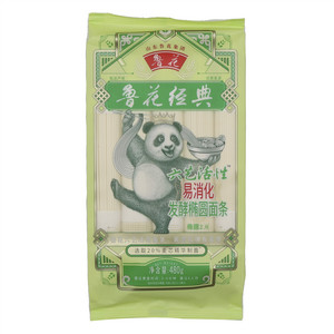 鲁花六艺活性易消化发酵椭圆面条(熊猫)