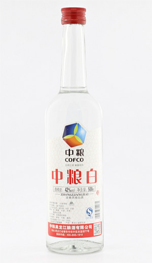 42度500ml中粮白