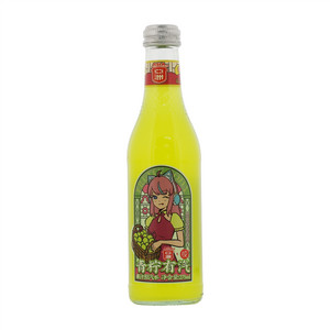 亚洲青柠有汽果汁型汽水(湖盐青柠味)