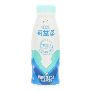 伊利每益添原味活菌型乳酸菌饮品