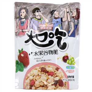 水果谷物脆