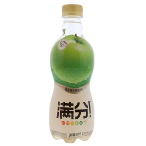 满分青苹果果汁微气泡