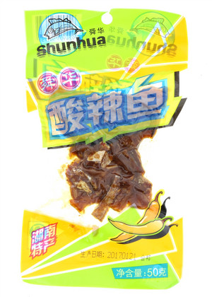 50g酸辣鱼