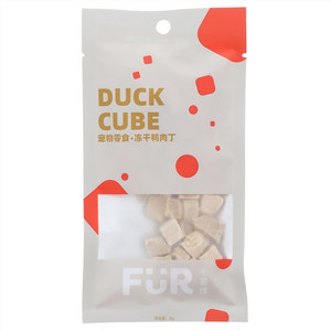FURFUR LAND 毛星球冻干鸭肉丁宠物零食